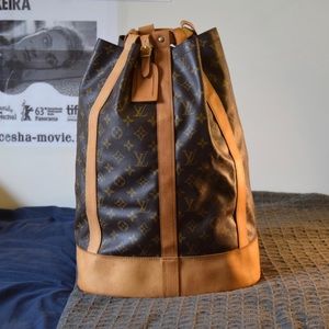 AUTH Louis Vuitton Randonnee GM Monogram Backpack